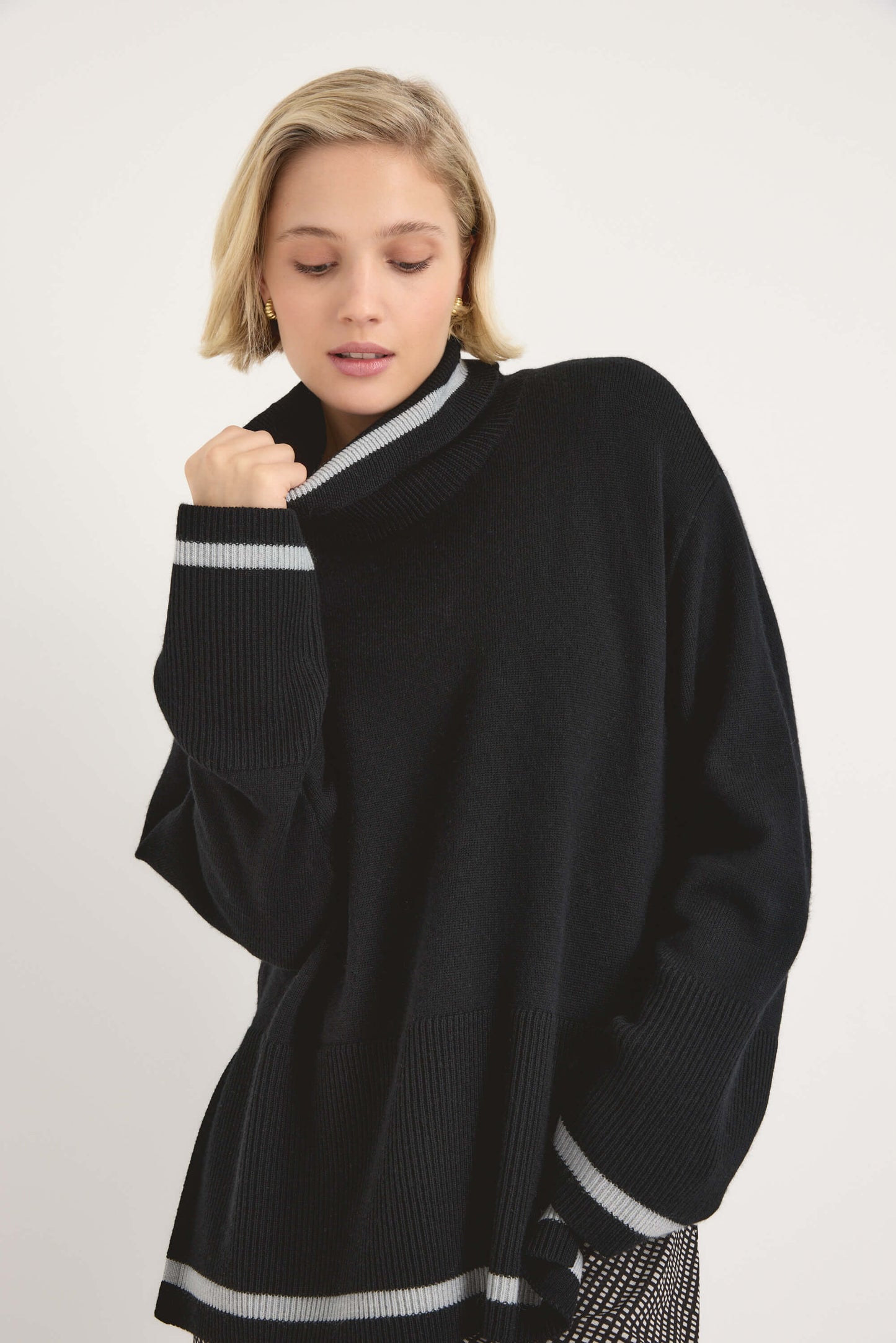 Fallon ZQ Merino Roll Neck Sweater