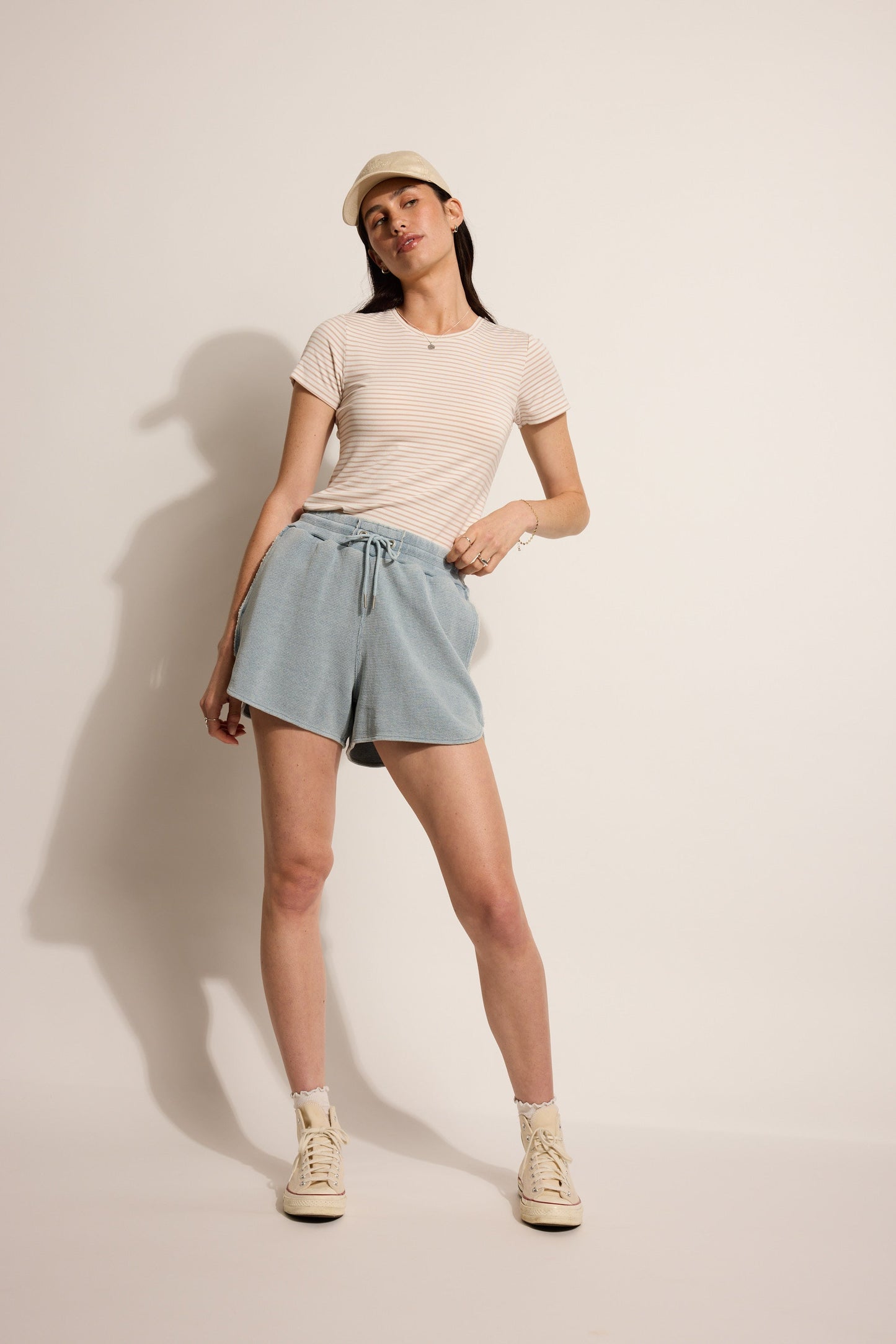 Calypso Waffle Detail Short