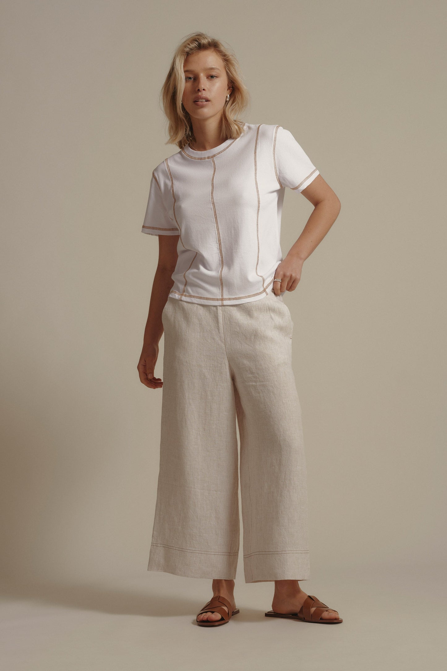 High Tide Linen Crop