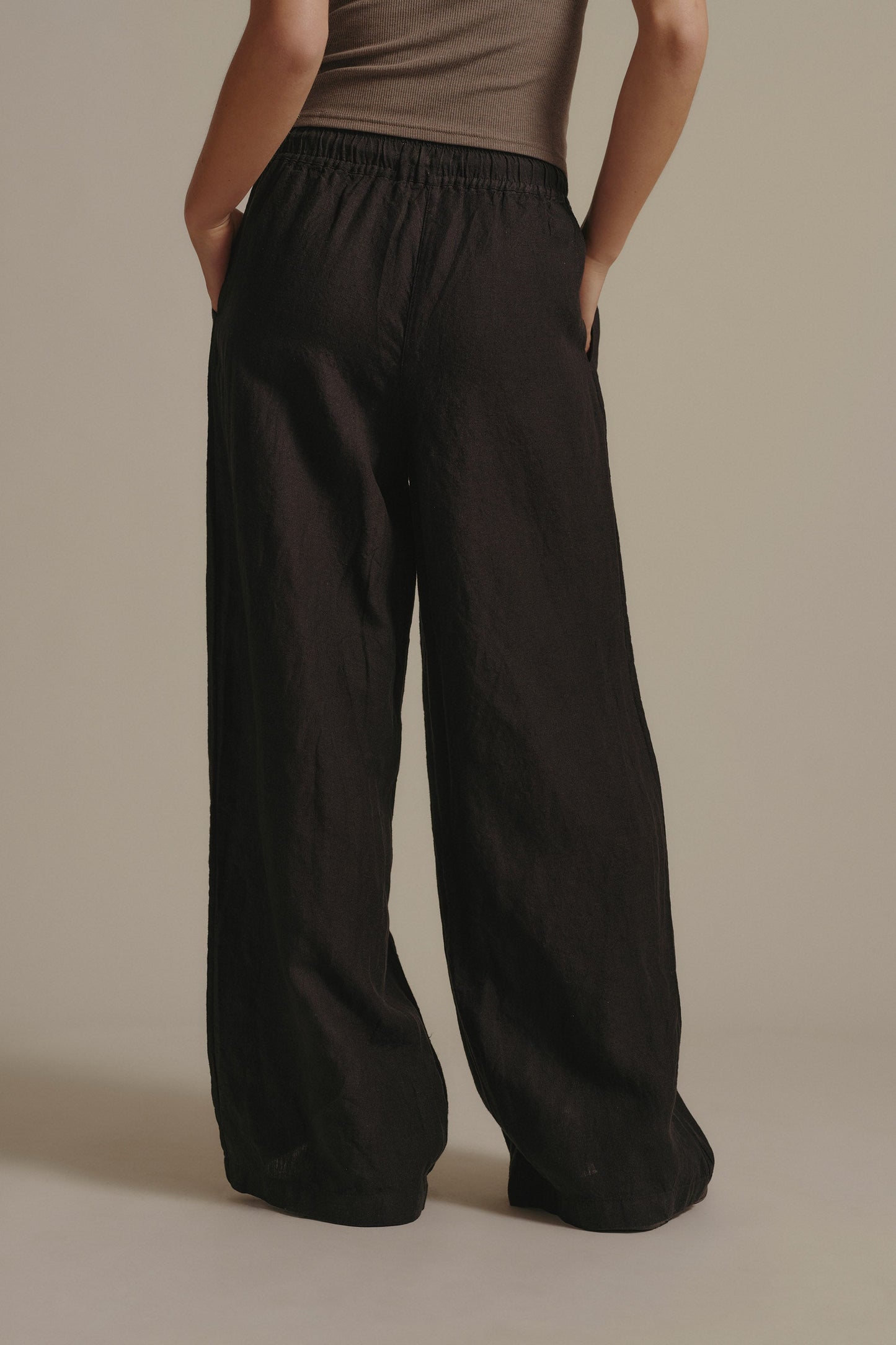 Seacomber Wide Leg Linen Pant