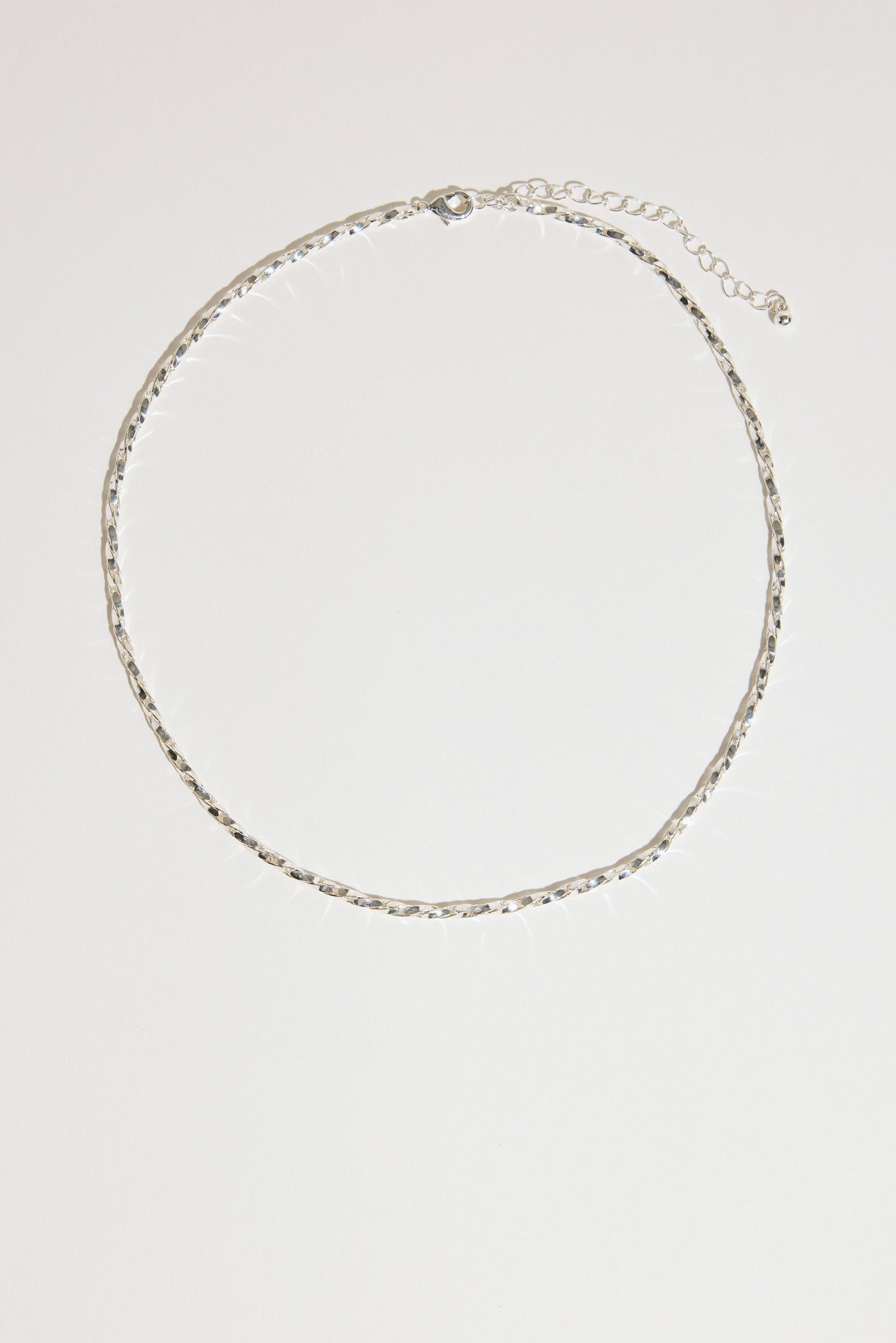 Atelier 19 Twisted Box Chain Necklace