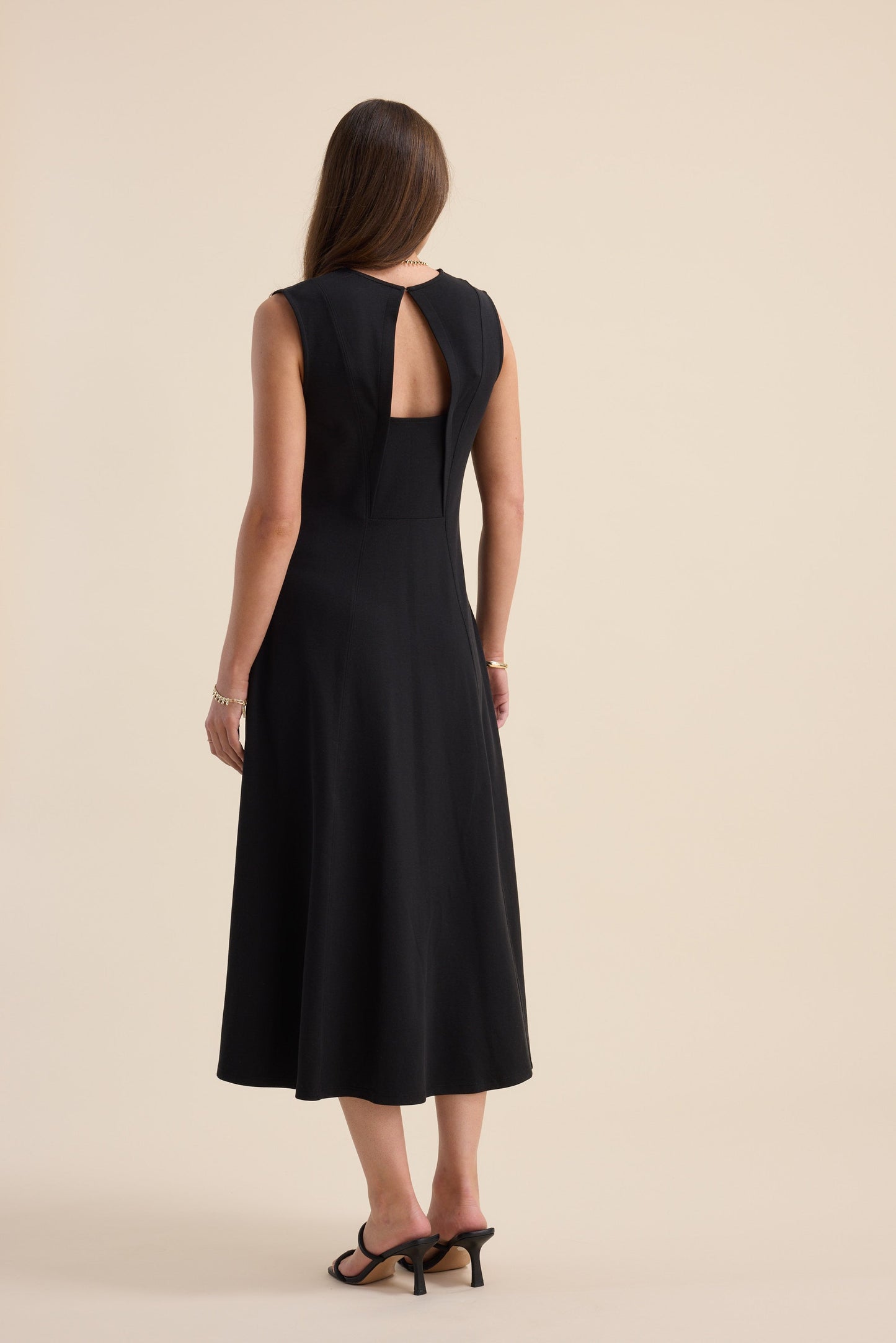 Elementary Sleeveless Midi Dress