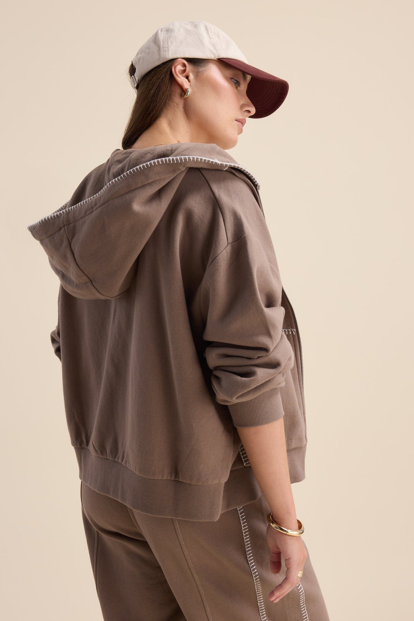Elementary Blanket Stitch Hoody