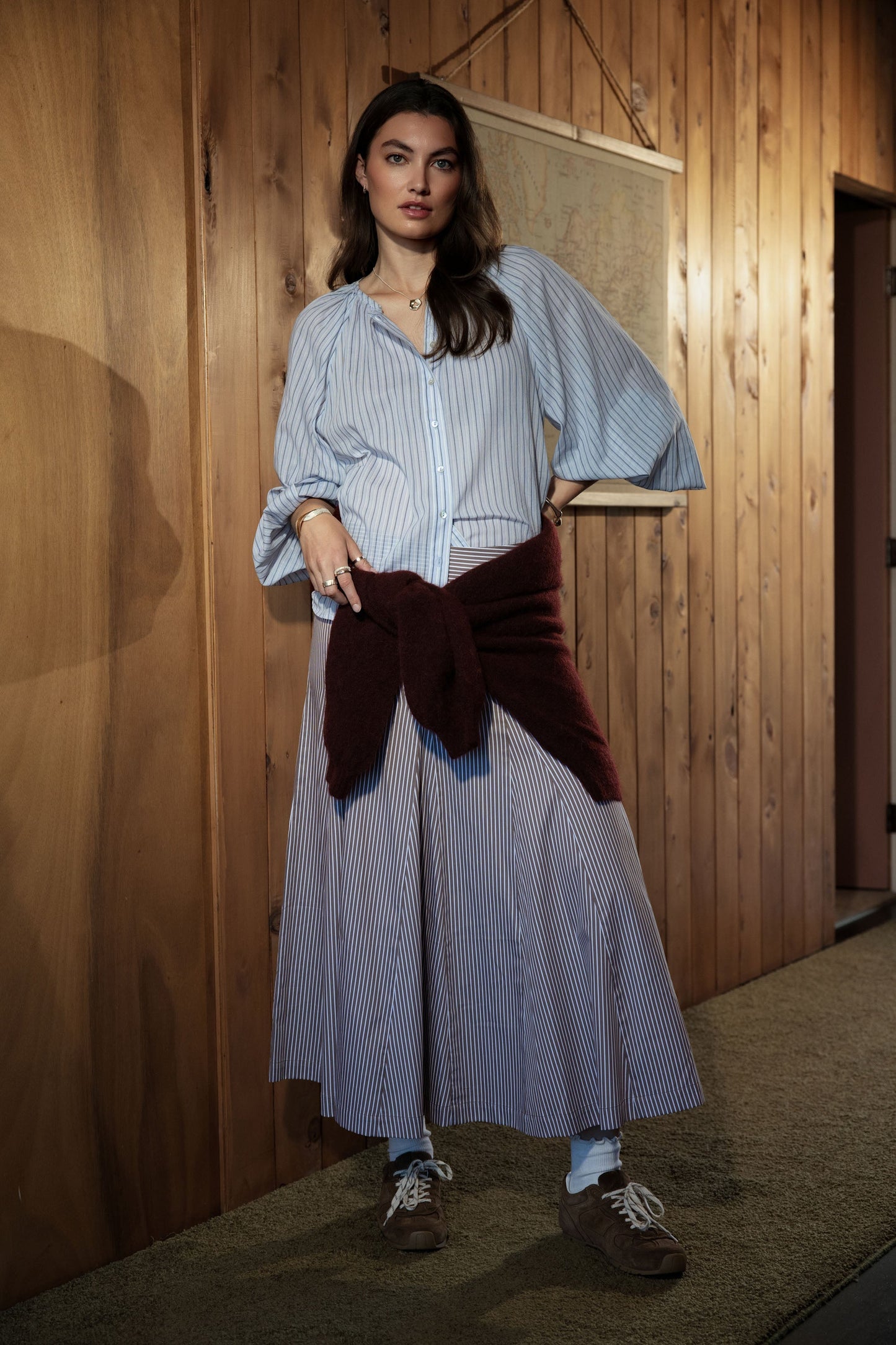 Vivian Button Front Blouse