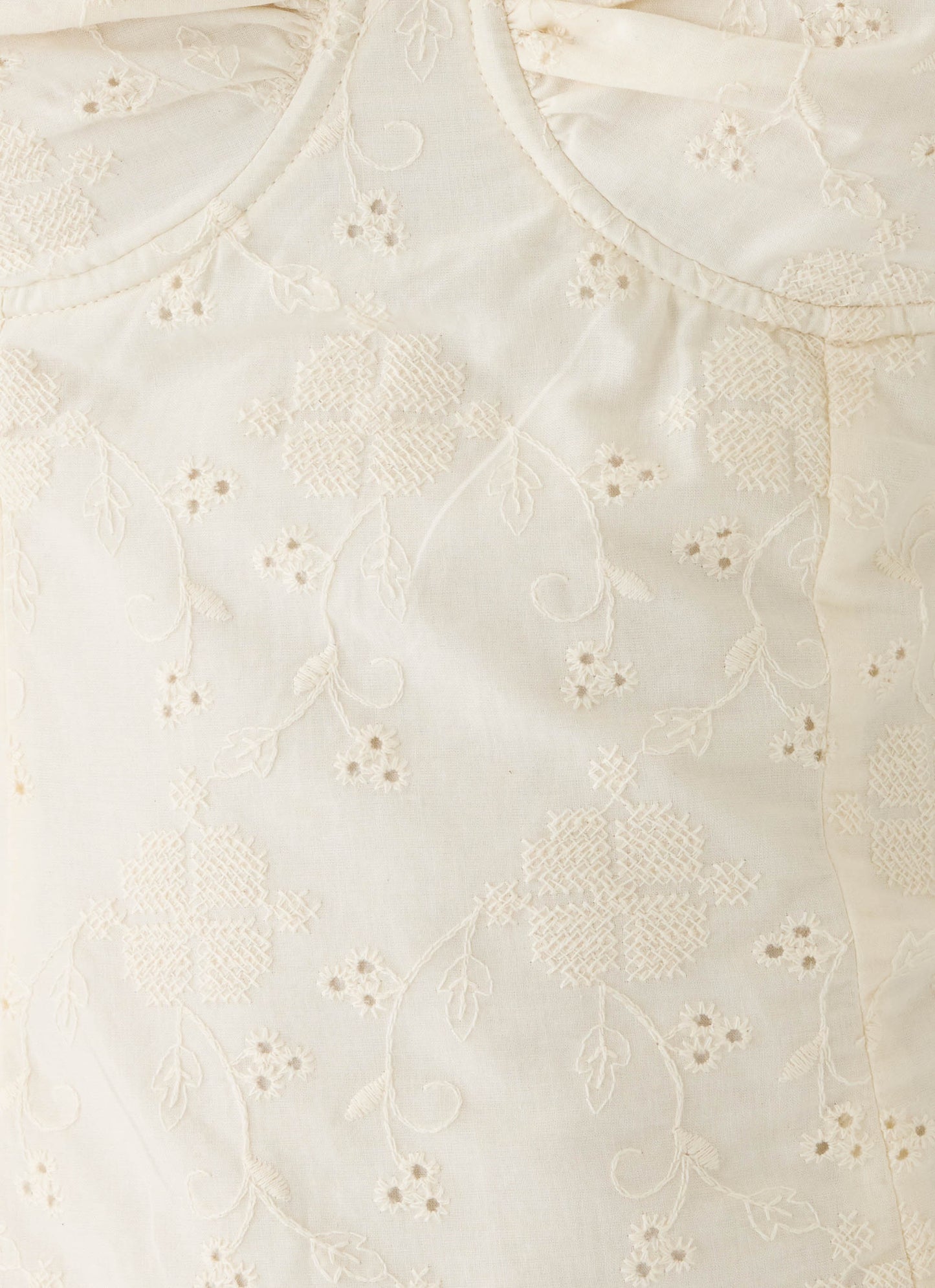Cheryl Bustier Halter Top - Ivory