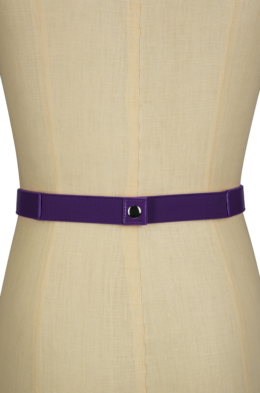 Pretty Kitty Follies Bow Belt (Purple)