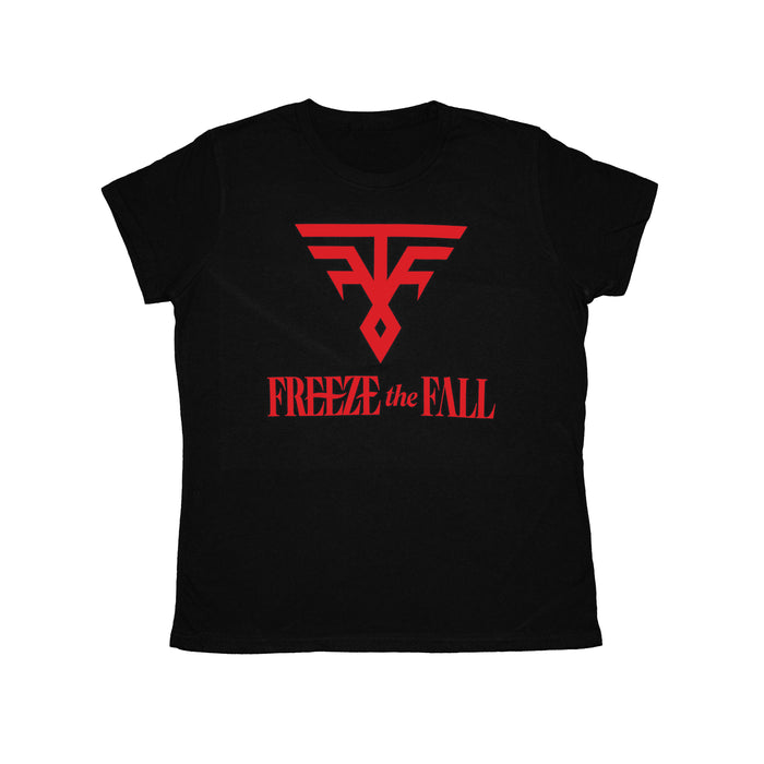 Black T-Shirt - Red Logo