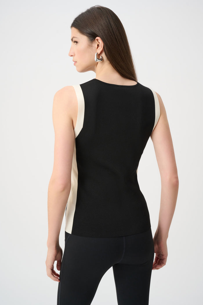 Joseph Ribkoff Dry Viscose V-Neck Fitted Cami