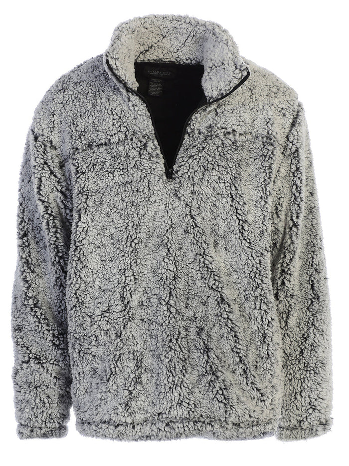 Men's Super Soft Sherpa Half Zip Pullover Sweater