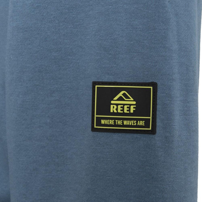 Poleron Men Crew Blue Logo Front