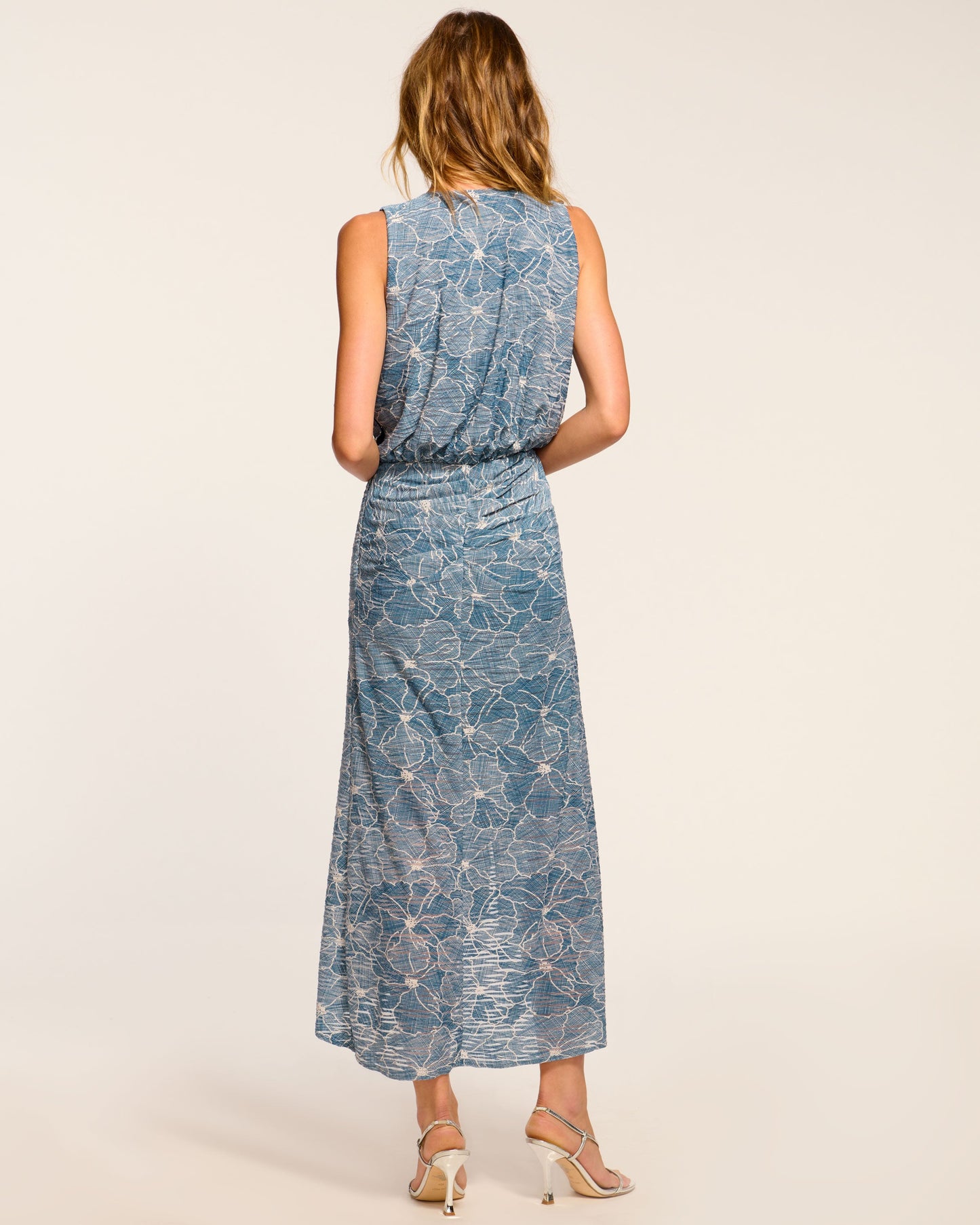 Yuka V-Neck Midi Dress