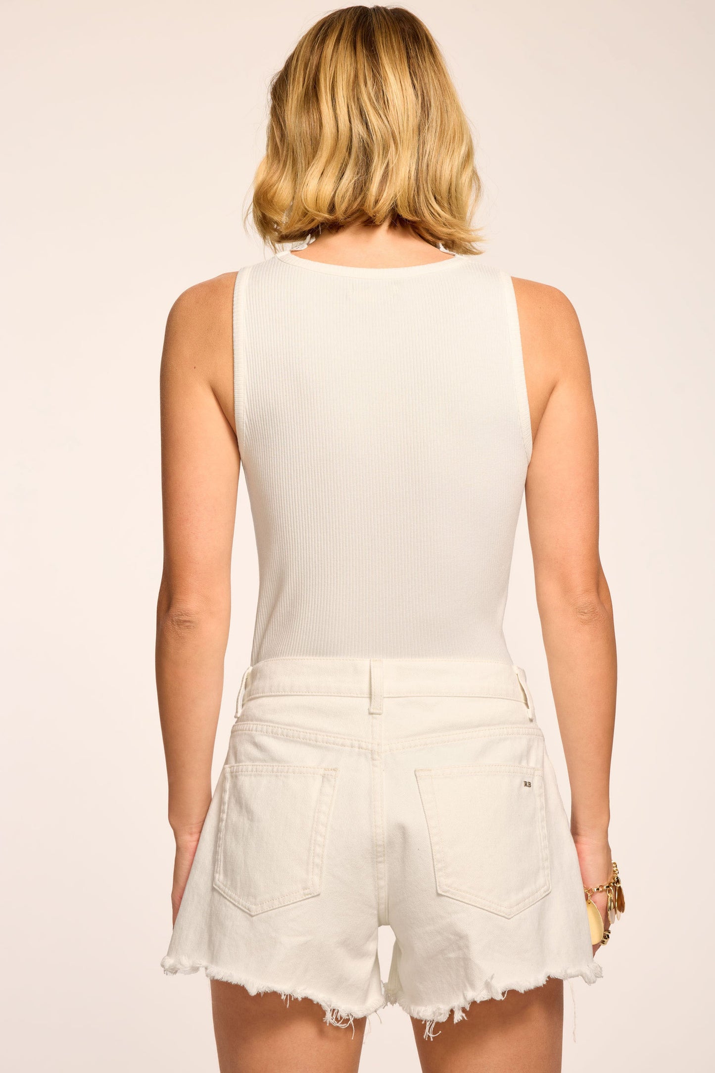 Remi Embroidered V-Neck Tank Top