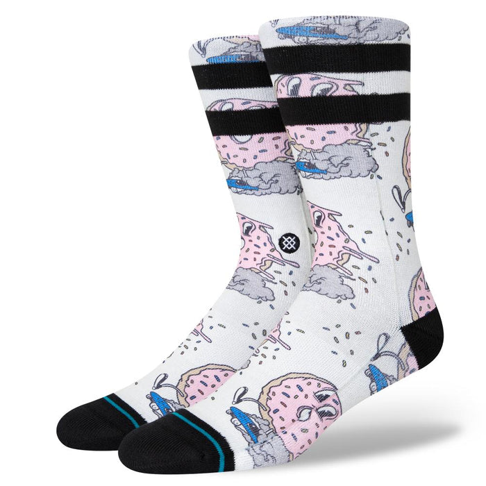 Stance Sock Cruzin For a Bruzin Off White
