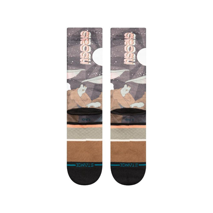 Stance Sock Men Star War Grogu By Jaz Splatter Grey