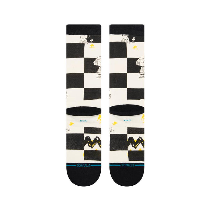 Stance Sock Unisex Checked black