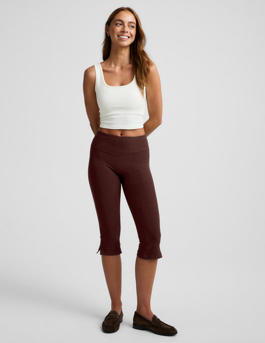Spacedye™ Mid-Rise Slit Pedal Pusher Legging