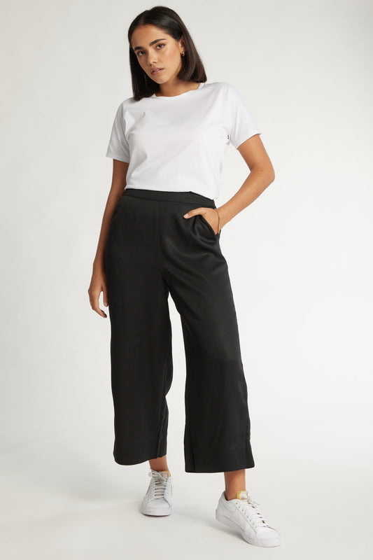 The Wide Leg Crop Pants