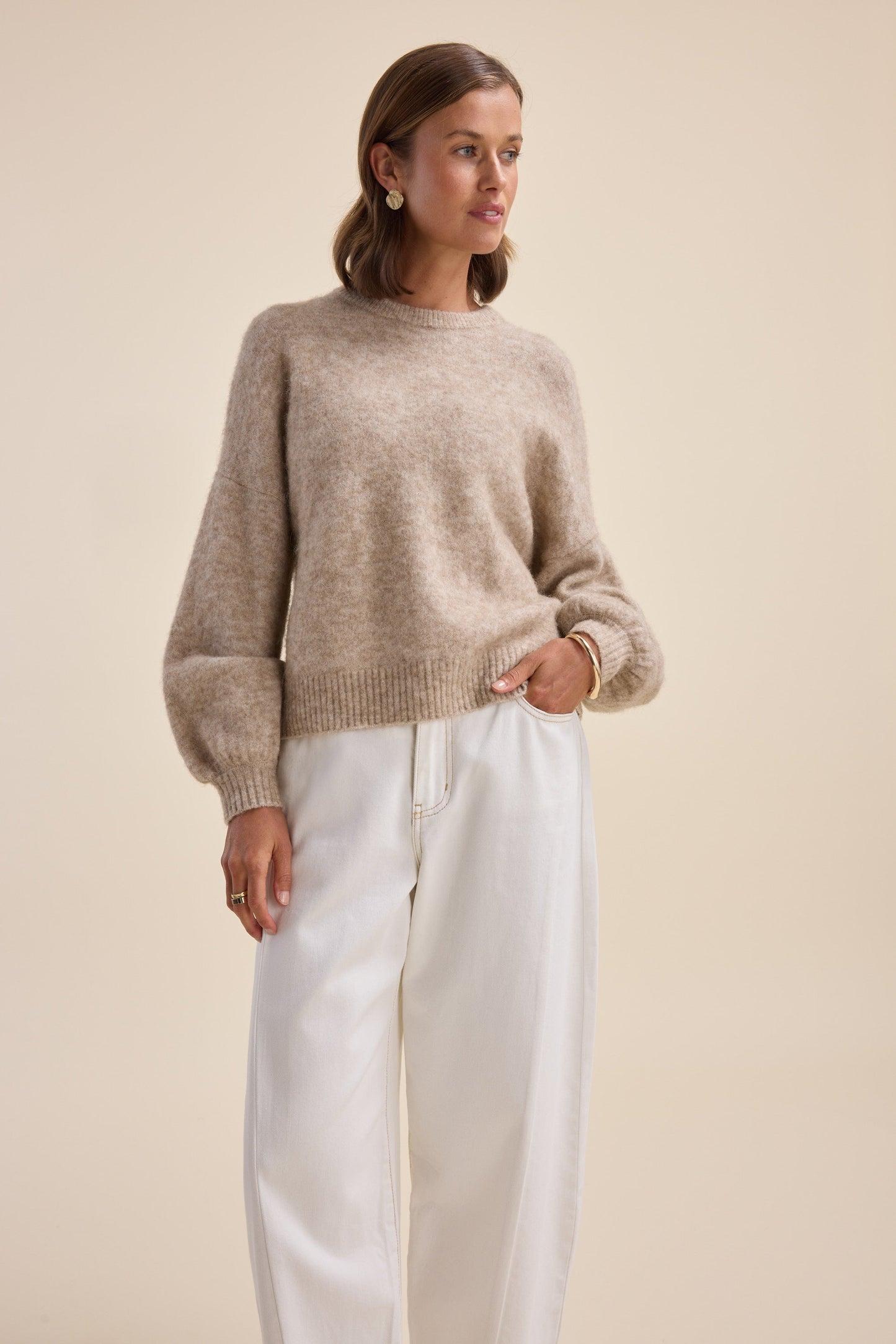The Luxe Whisper Crew Neck Sweater