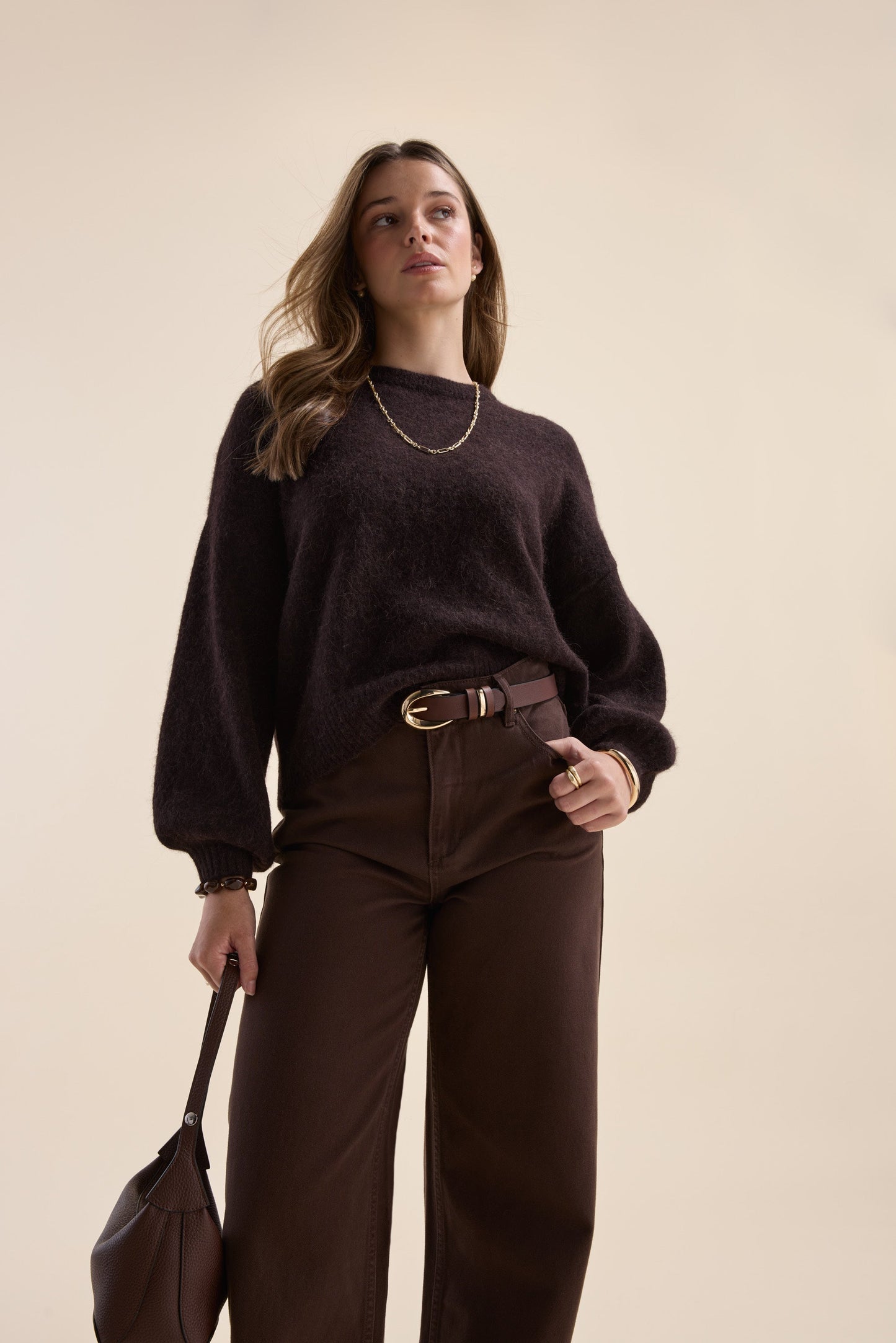 The Luxe Whisper Crew Neck Sweater