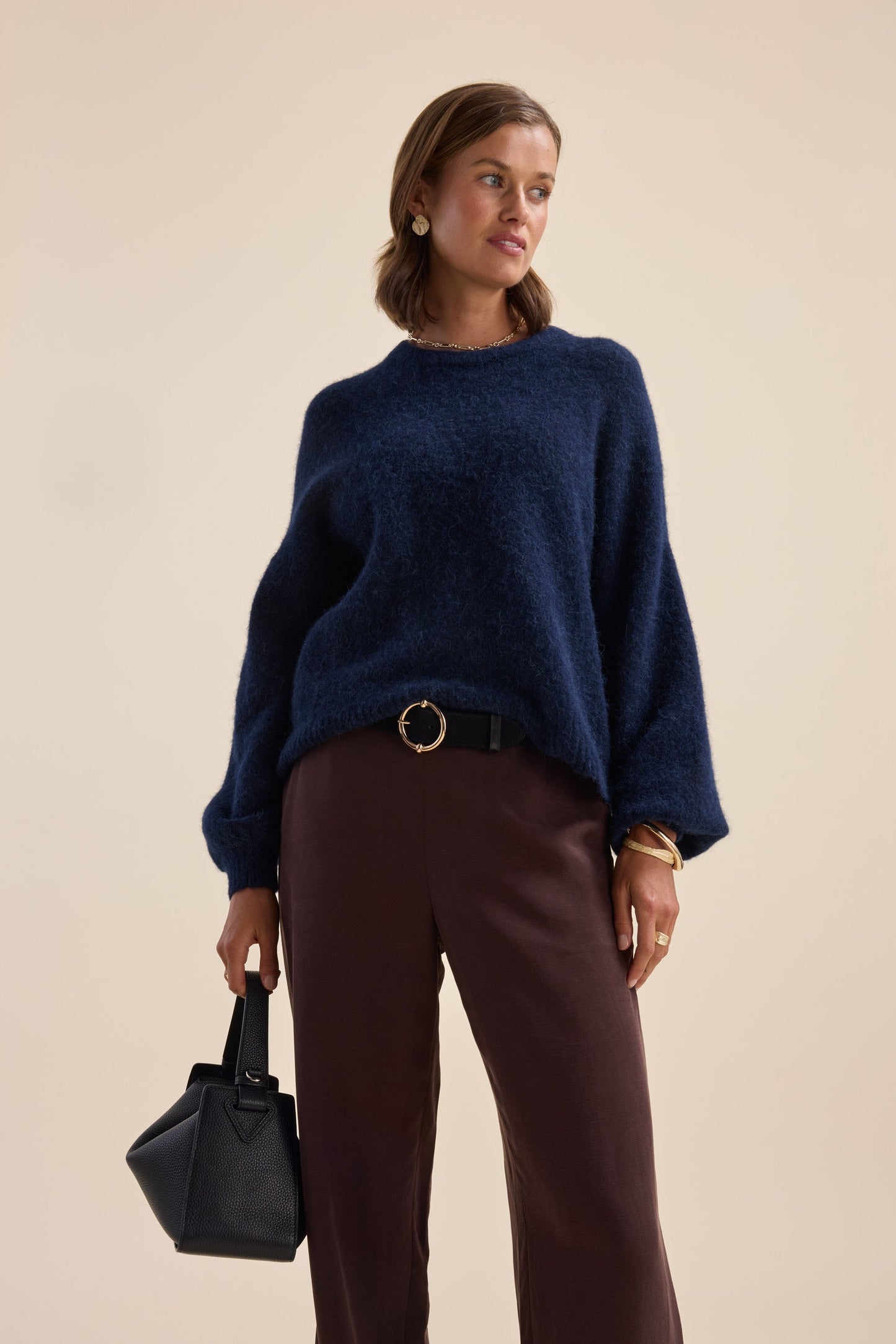 The Luxe Whisper Crew Neck Sweater
