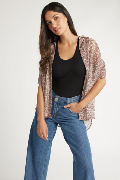 Micheala Button Front Shirt
