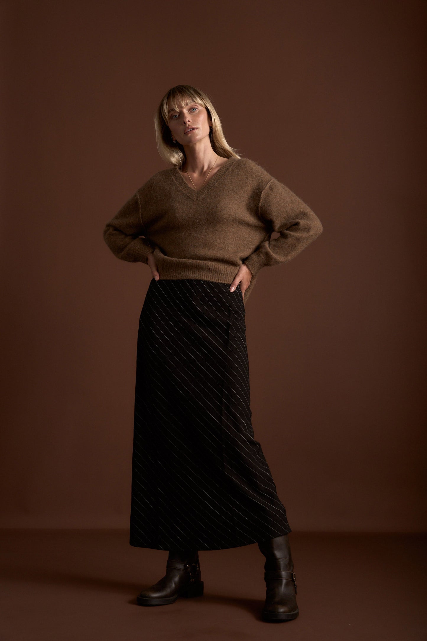 The Luxe Whisper V Neck Sweater