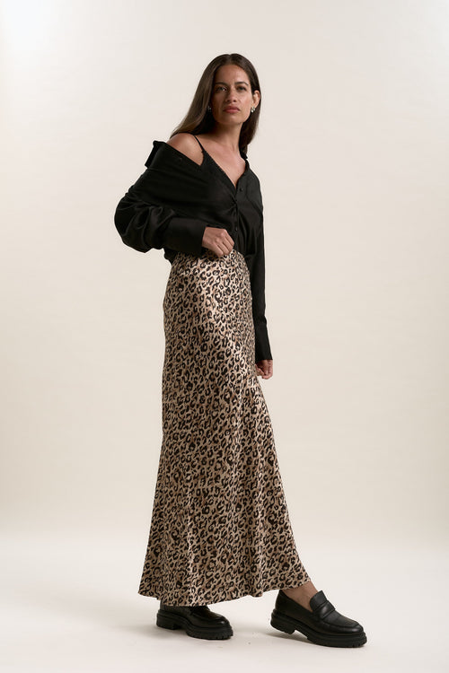 The Maxi Slip Skirt