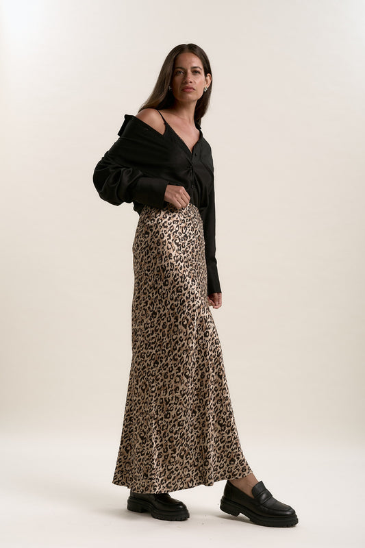 The Maxi Slip Skirt
