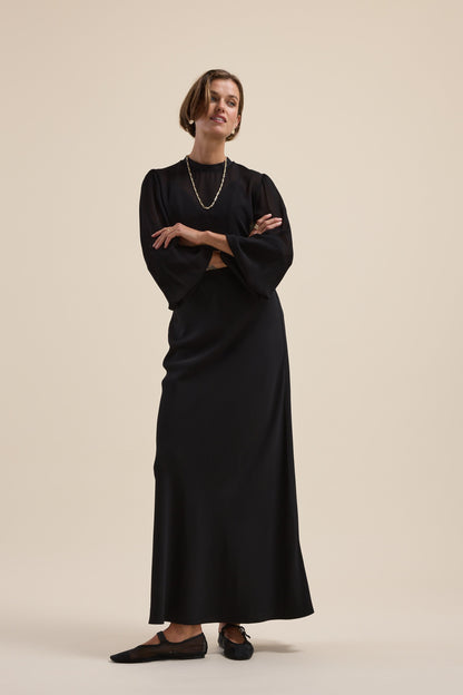 The Maxi Slip Skirt
