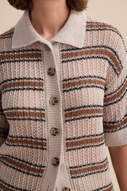 Elementary Collared Cardigan