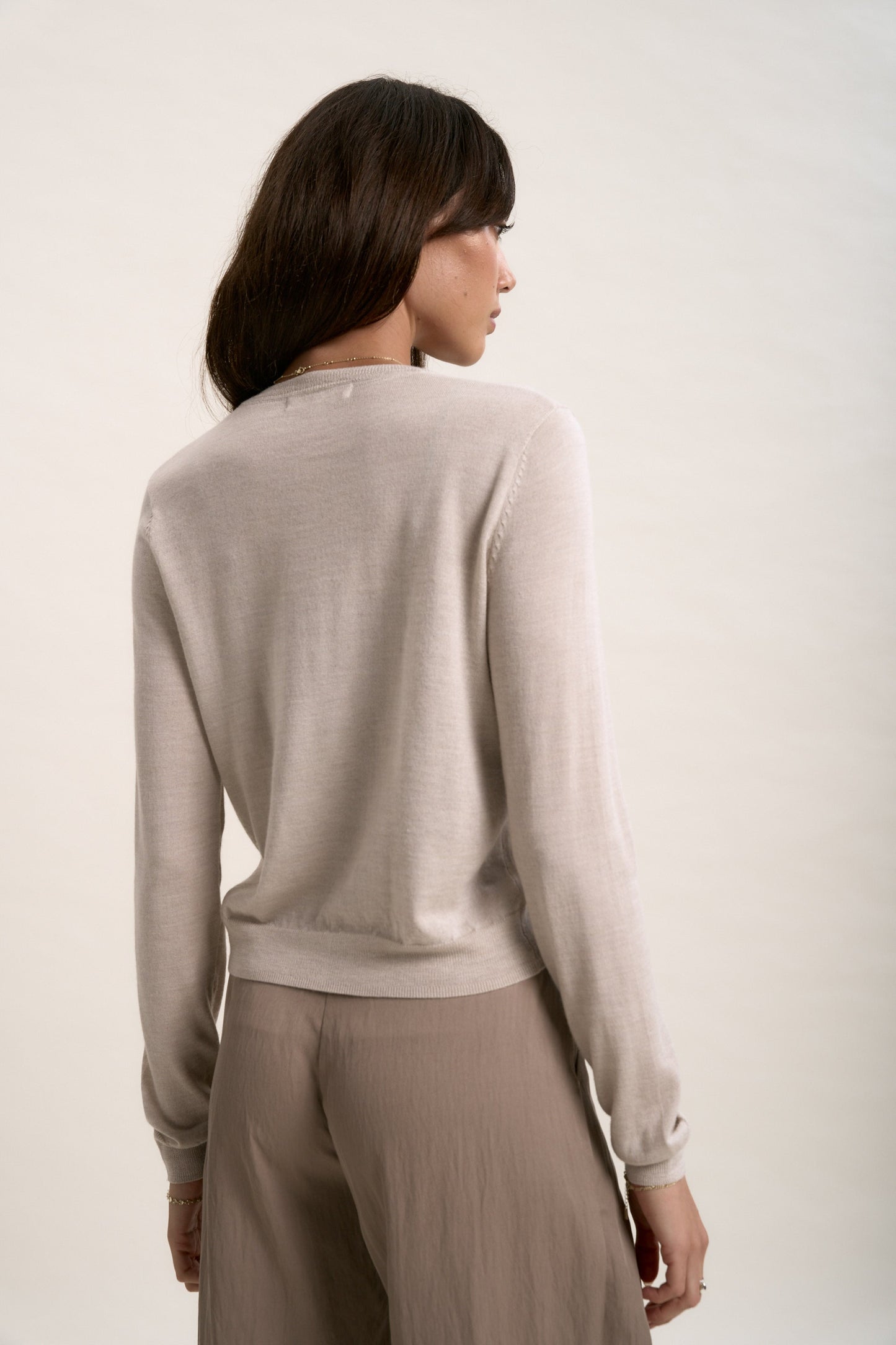 The Merino Silk Cardigan