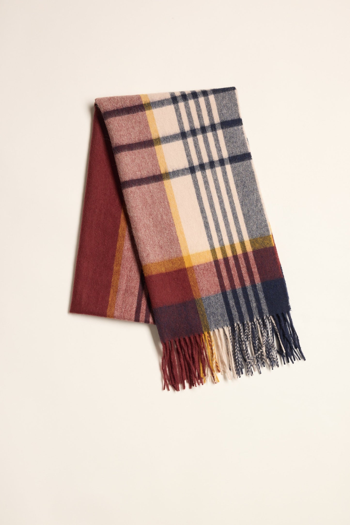 Maddie Brushed Check Scarf