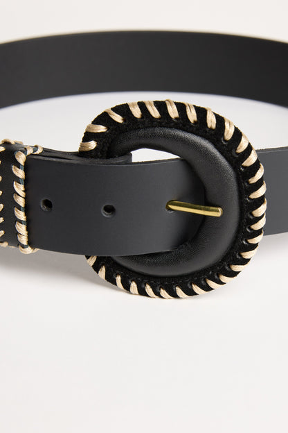 The Contrast Stitch Belt