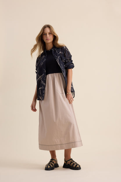 The Stitch Detail Dress