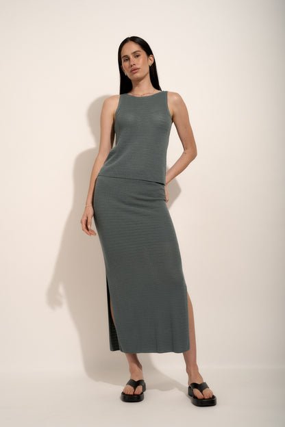 Saylor Knitted Maxi Skirt