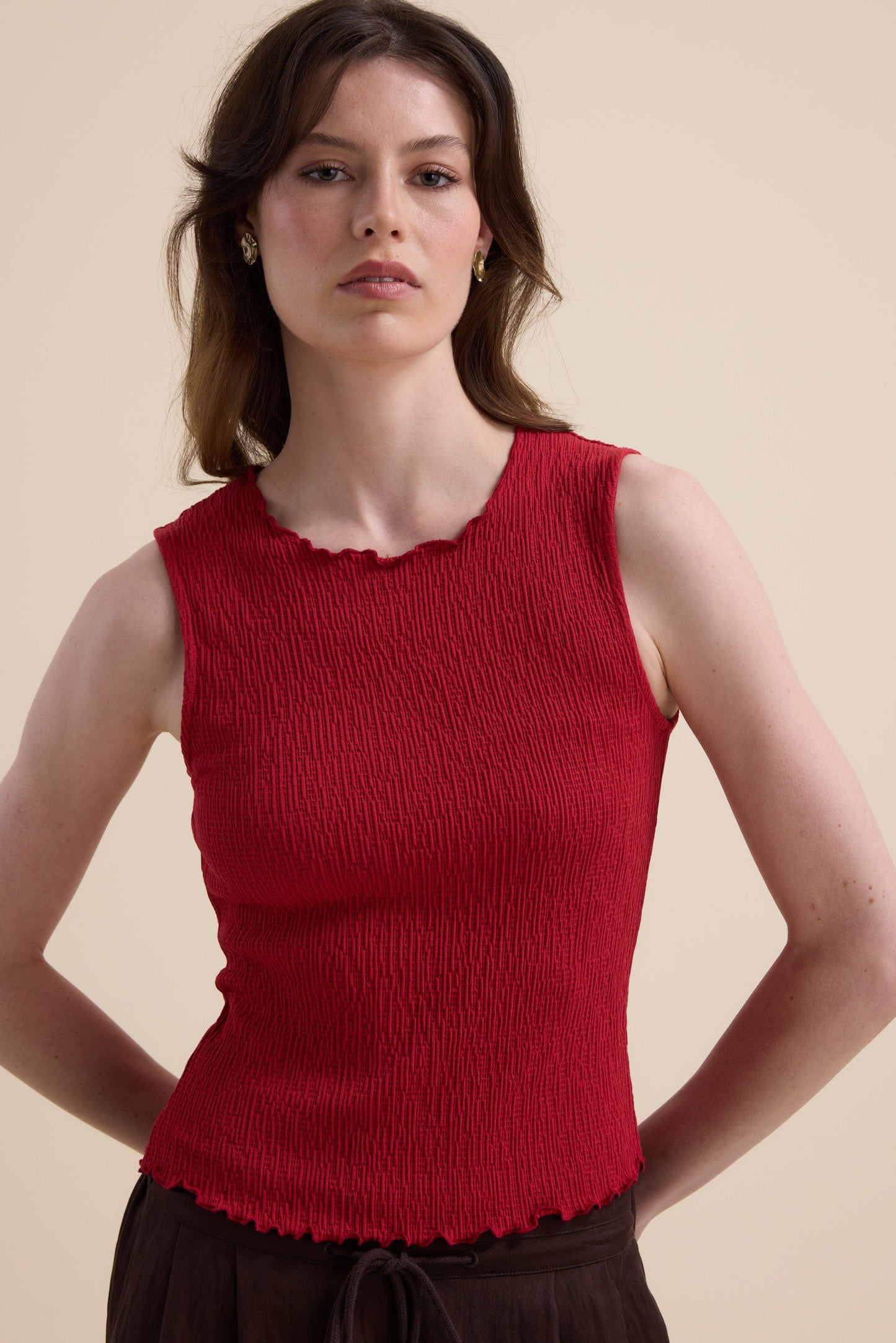 Lenny Textured Tank