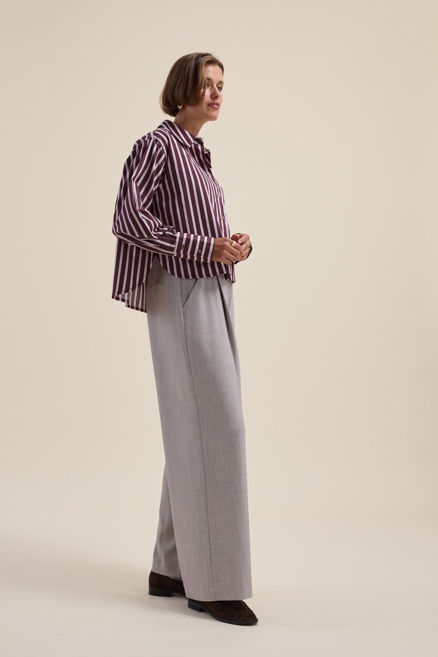 Leah Stripe Detail Shirt