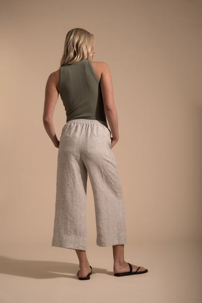 High Tide Linen Crop