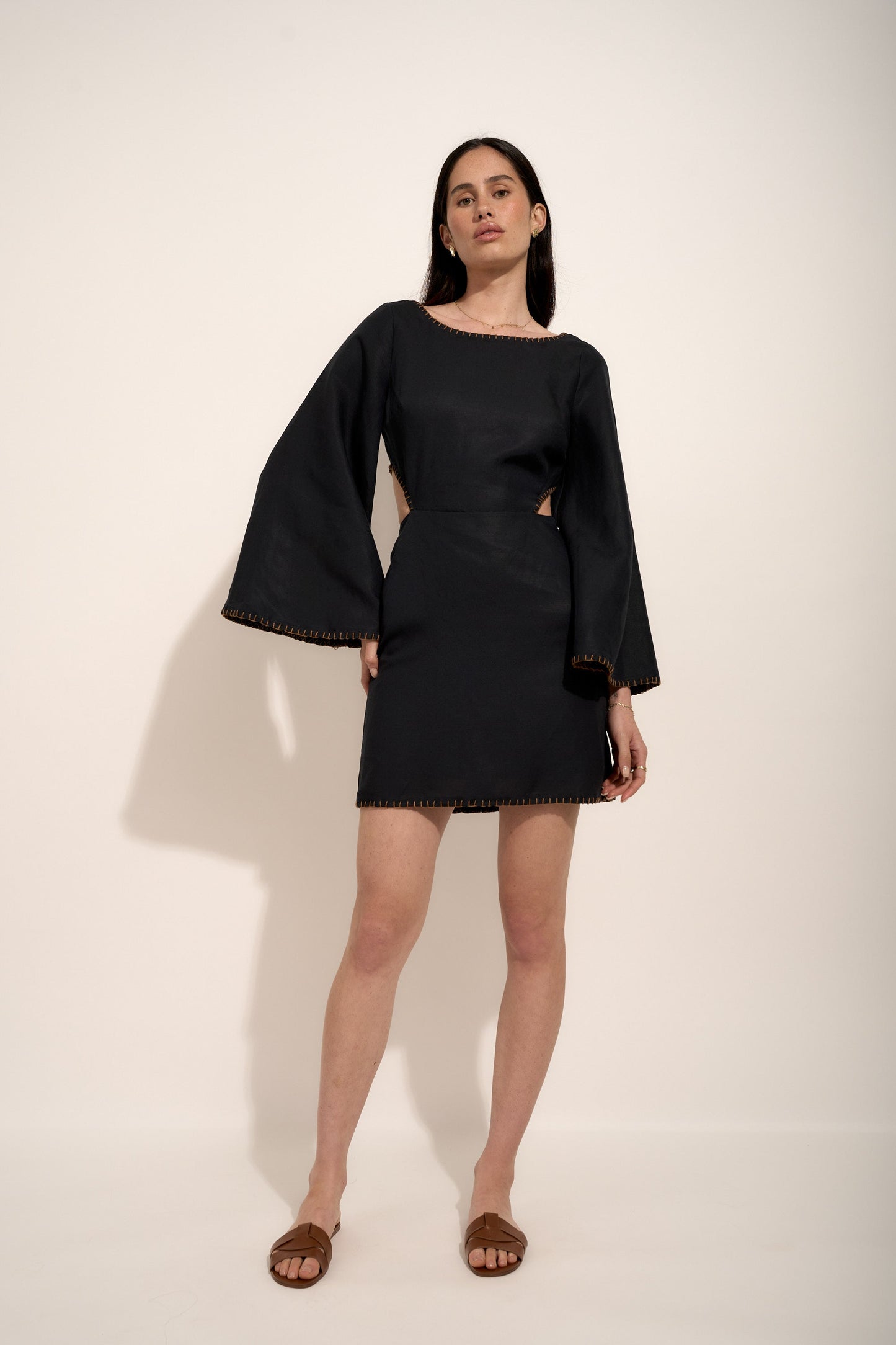 Sienna Stitch Detail Dress