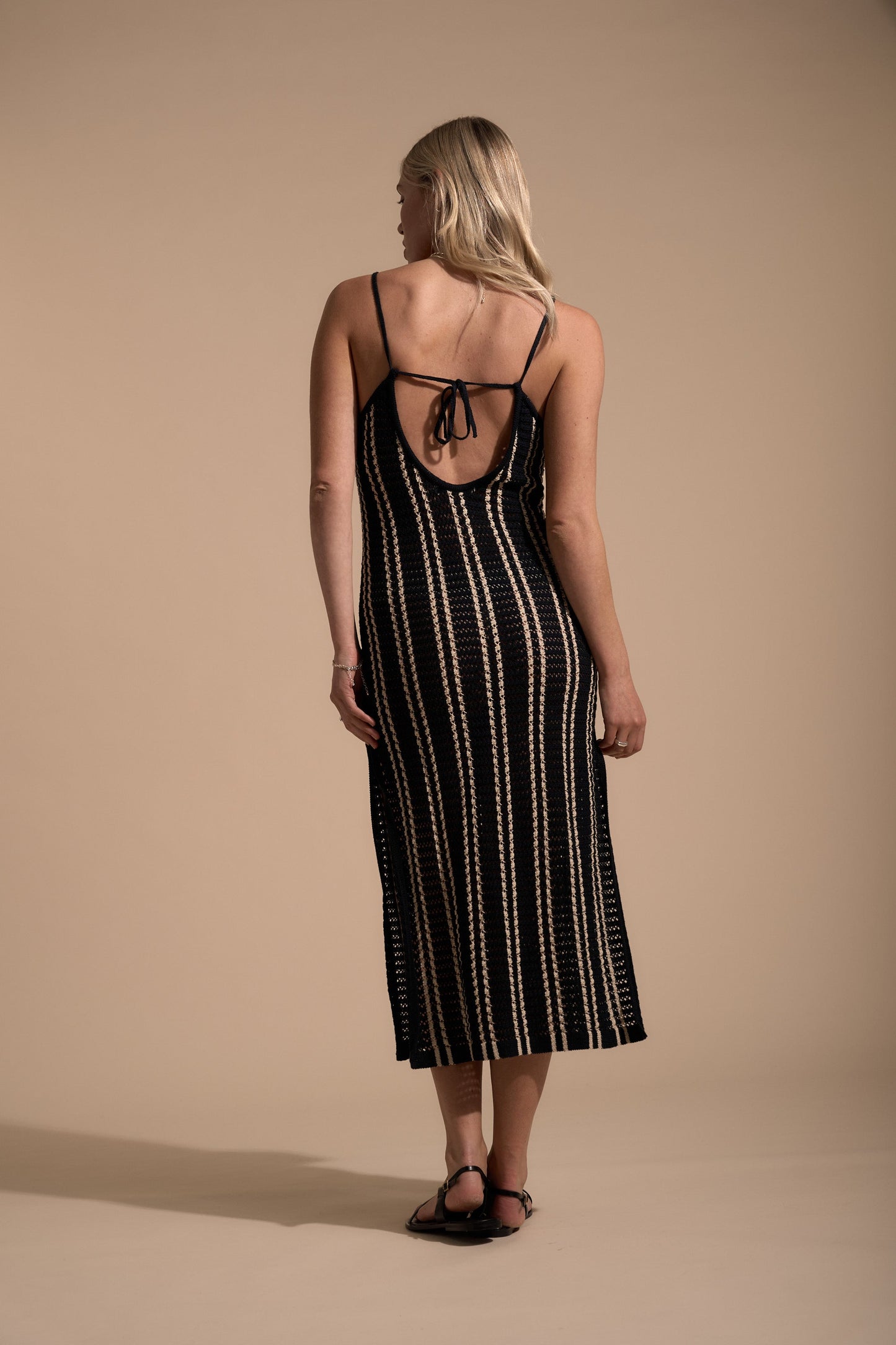 Sandy Crochet Detail Beach Dress