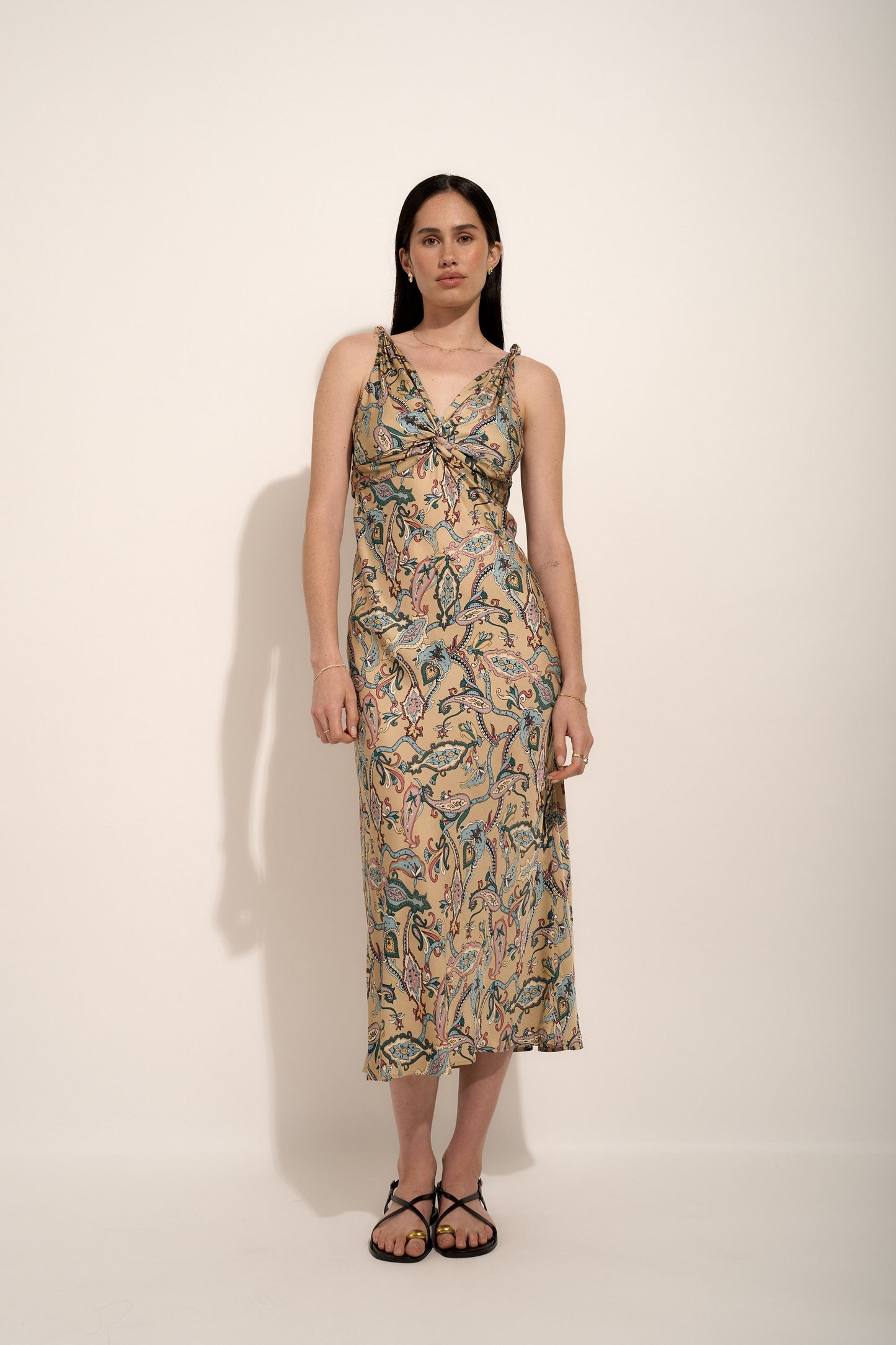 Gabi Twist Detail Dress