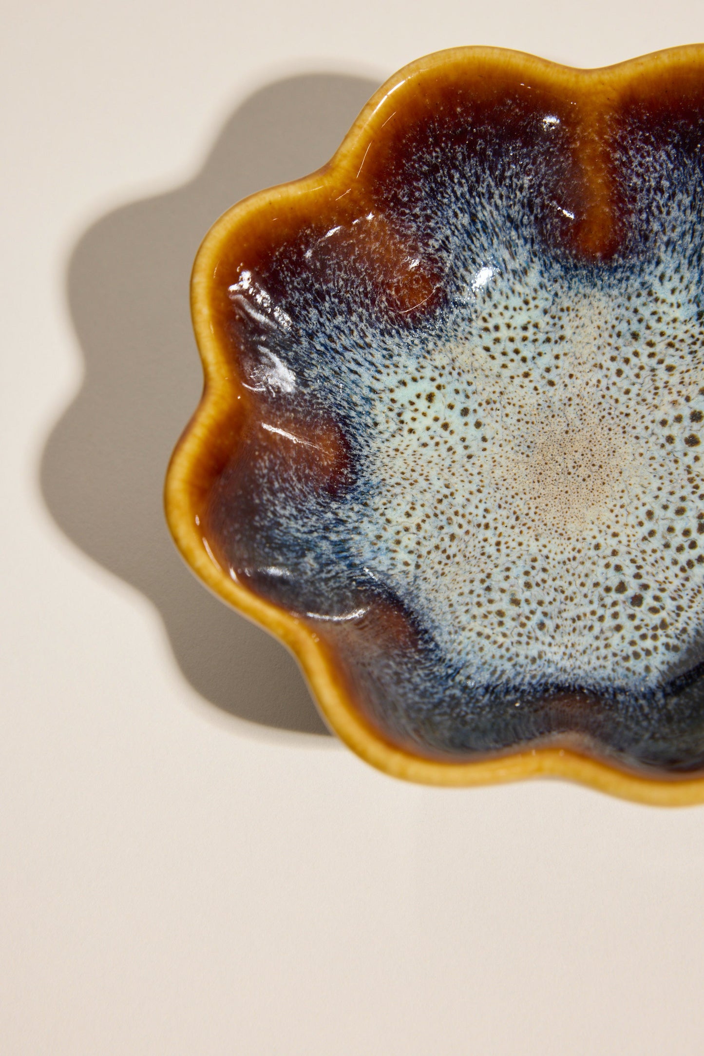 Pottery For the Planet Ruffle Condiment Bowl