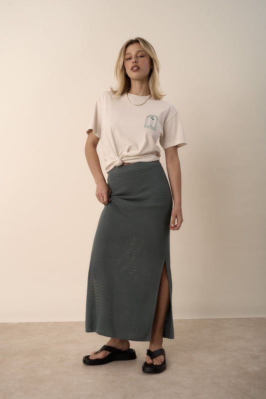 Saylor Knitted Maxi Skirt