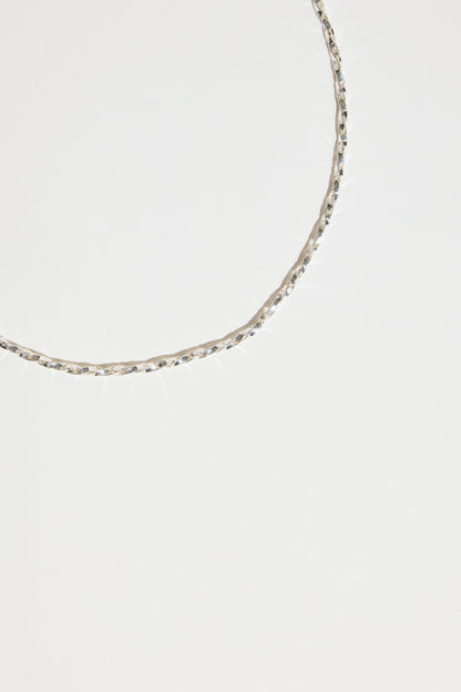 Atelier 19 Twisted Box Chain Necklace