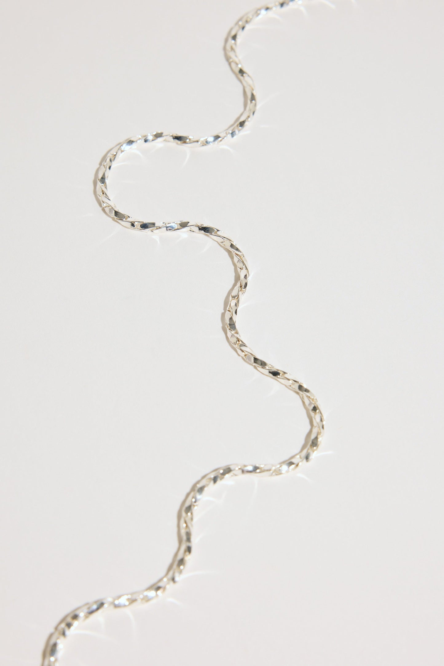 Atelier 19 Twisted Box Chain Necklace