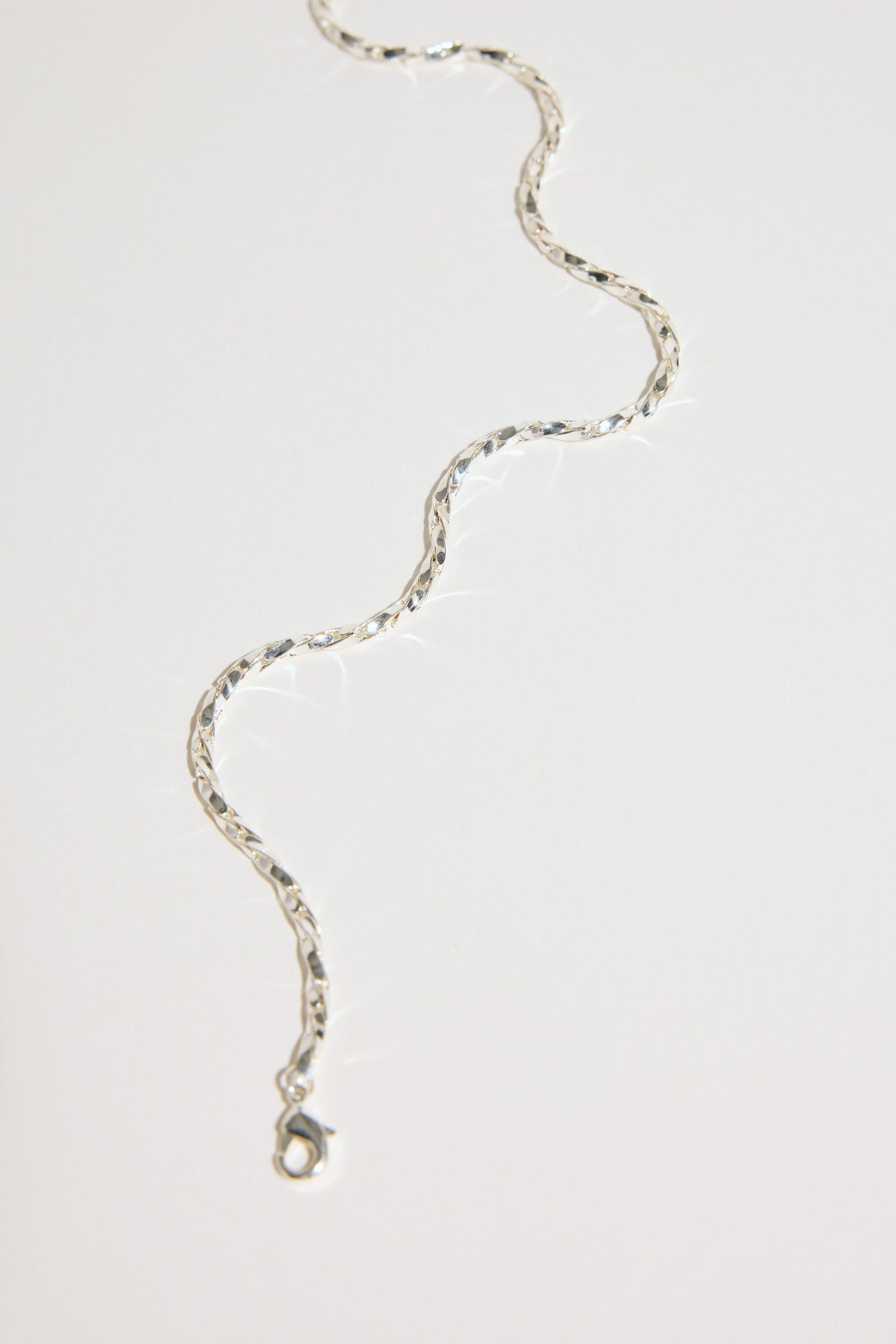 Atelier 19 Twisted Box Chain Necklace