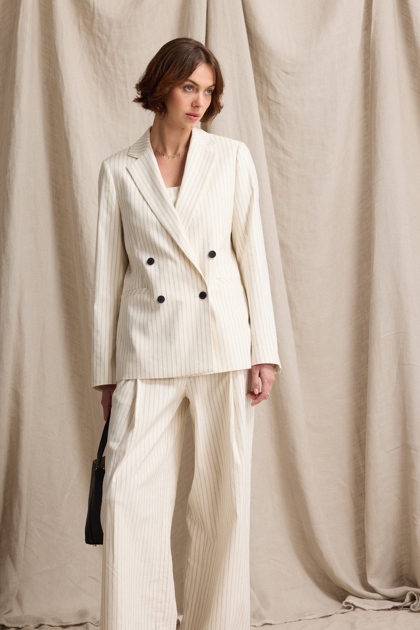 Piper Linen Blend Blazer