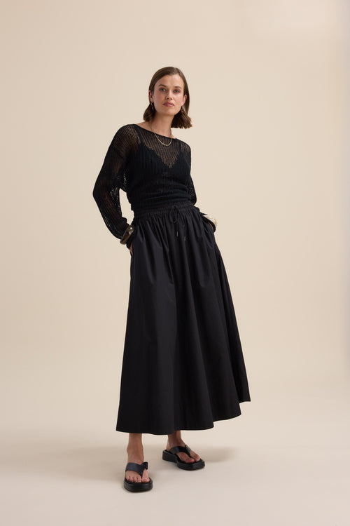 The Everyday Poplin Skirt