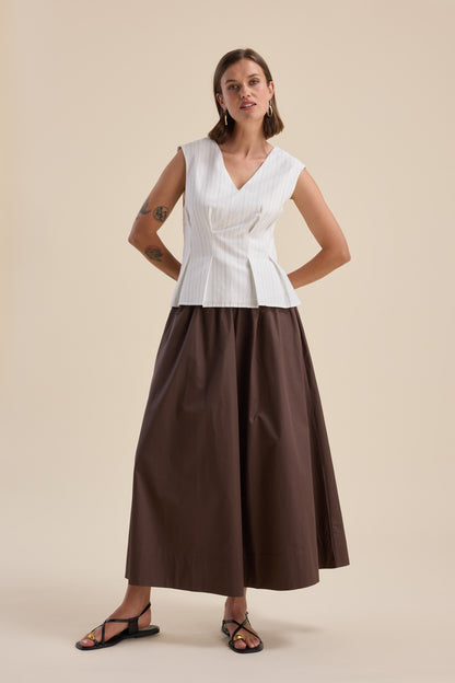 The Everyday Poplin Skirt