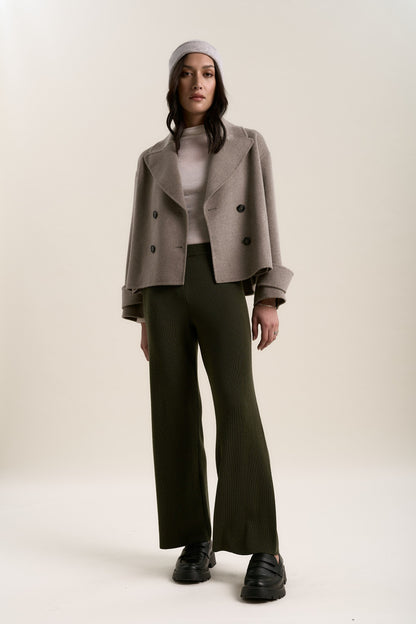 Elementary Merino Blend Wide Leg Jogger
